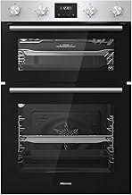 Hisense Electric Double Oven with Built-in Hob, 88cm x 60cm, Stainless Steel, A/A Energy Rating
