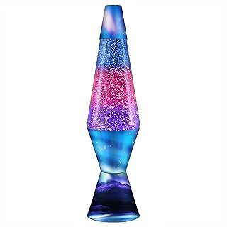 Lava Lamp Northern Lights 2160, Tri-colour Globe, Silver Glitter, Decorative Base and Cap, Original 14.5 inch LAVA® Motion Lamp to Illuminate Your Mood