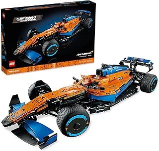 LEGO 42141 Technic McLaren Formula 1 2022 Replica Race Car Model Building Kit, F1 Motor Sport Set Gift Idea For Adults, Men, Women, Him, Her, Husband, Collectible Home Decor