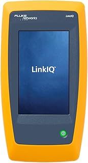 FLUKE networks LinkIQ Cable+Network Tester, LIQ-100, Yellow
