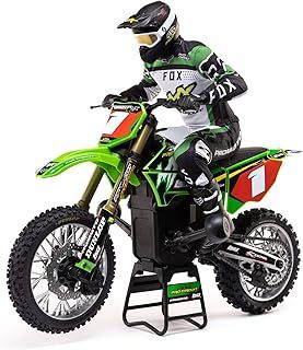 LOSI Promoto-MX Motorcycle Pro 1:4 RTR RC Bike w/Battery & Charger Green 6000T2