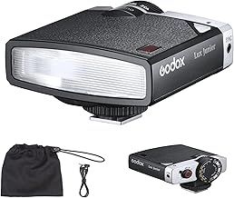 Godox Lux Junior Retro Camera Flash On-Camera Flash Speedlite, Speedlight Compatible with Sony Nikon Fuji Olympus Cameras