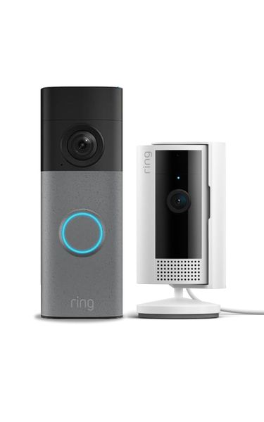 All-new Ring Battery Video Doorbell + Ring Indoor Camera