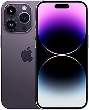 Apple iPhone 14 Pro, 256GB, Deep Purple - (Renewed)