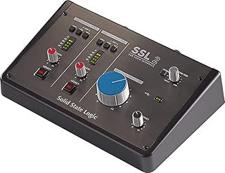 Solid State Logic SSL 2 USB Audio Interface - 24 bit/192 kHz, 2-in 2-out, with SSL Legacy 4K Analogue Enhancement and included SSL Software Production Pack
