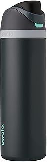 FreeSip Insulated Stainless Steel Water Bottle with Straw for Sports and Travel, Leak Proof, BPA-Free, 950ml, Foggy Tide