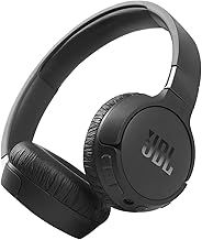 JBL Tune 660 NC Wireless On-Ear Bluetooth Headphones with Active Noise Cancellation, Black