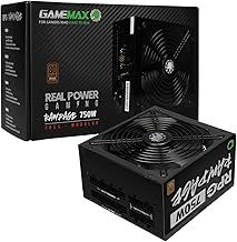 Gamemax 750W Rpg Rampage Fully Modular Psu 80+ Bronze Flat Black Cables Power Le
