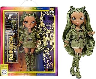 Rainbow High Fashion Doll – OLIVIA WOODS - Camo Green Doll – Fashionable Outfit & 10+ Colourful Play Accessories - For Collectors and Kids Ages 4-12 Years