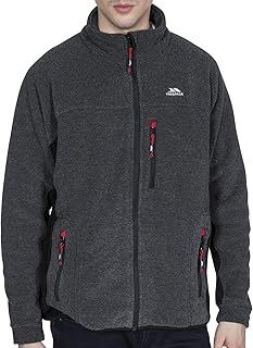 Trespass Jynx Mens Fleece Jacket in Grey & Black