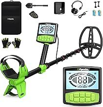 Flysocks Professional Metal Detector Set-IP68 Waterproof Metal Detector with Precise Pinpointer, 25 cm Detection Depth, 5 Modes, Gold Detector Suitable for Adults