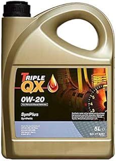 Triple QX 521776261 SynPlus 5L Engine Oil 5 Litre 0W20 Fully Synthetic