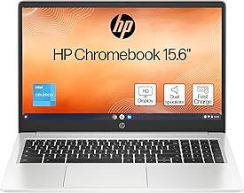 HP Chromebook 15.6" | Intel Celeron N4500 Processor | 4 GB RAM | 128 GB eMMC | Intel UHD Graphics | HD Display | Up to 11 hours battery | Chrome OS | Dual Speakers | Mineral Silver | 15a-na0005sa