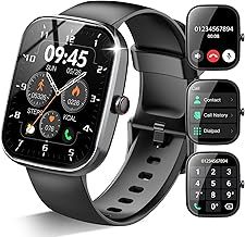 Smart Watch, 1.91" Touch smartwatch for men, IP68 Waterproof Fitness Watch, Deep Black