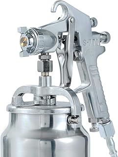 ORAZIO Air Paint Spray Gun, 1000ml Capacity Suction Feed Cars Trucks Furniture Painting Gun 2mm Nozzle 221250A