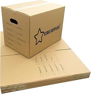 20 x Strong Cardboard Packing Shipping House Moving 47cm x 31.5cm x 25.4cm Boxes