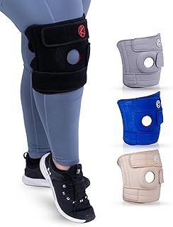 KARM Plus Size 4XL Knee Support for Obese People - Extra Large Knee Support for Big Legs 5XL 6XL Thighs - Adjustable Knee Brace Plus Size for Arthritis Pain, Meniscus Tear, Women, Men (Size 3 Black)