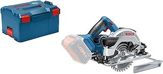 Bosch Professional 18V System Cordless Circular Saw GKS 18V-57 G (Saw Blade Diameter: 165 mm, Cutting Depth: 57 mm, Without Battery/Charger, L-BOXX)