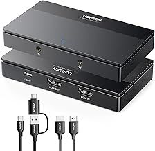 UGREEN Video Capture Card HDMI to USB C Streaming Device 1080P 60fps Game Audio Record 4K Loop Passthrough Compatible with Switch PS5 PS4 Xbox TV Stick iPad Pro DSLR Camera MacBook Laptop PC Quest 3