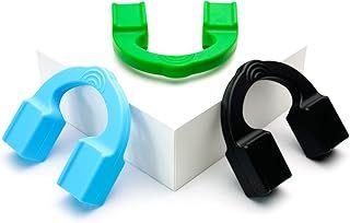 Jawline Exerciser by Tilcare - Jaw Exerciser for Men & Women that helps to workout your Jaw, Neck and tone your face with exercise - Face Slimmer that will chisel the Jawline - 3-Pack 18, 23, 32 kg