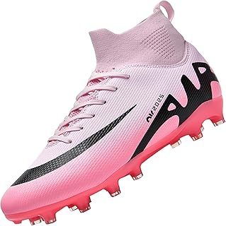 Boys Football Boots Kids Soccer Shoe Astro Turf Athletics Training Sport Shoes Teenager Profession Competition Indoor Outdoor Football Shoes Sneakers