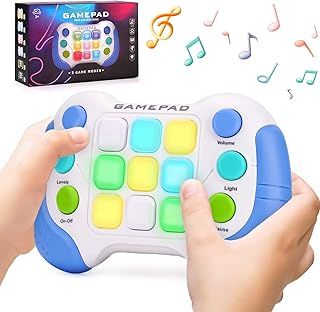 Toys for 4 5 6 7 Year Old Boys: Sensory Fidget Toys for Kids Age 5 6 8 9 Year Old Boy Gifts Handheld Popit Games Birthday Presents for 5-10 Year Old Girls Boys Stocking Fillers Travel Toy for Teenage