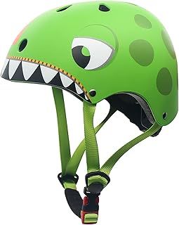 Kids Helmet Boys Girls Lightweight Bike Helmet, Multi-Sport Safety Toys 2 3 4 5 Years Old Children Cartoon Helmet for Skateboard Scooter