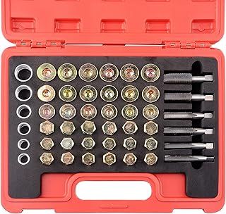 DAYUAN 114pcs M13 - M22 Oil Pan Thread Repair Kit Sump Gearbox Drain Plug Tool Set