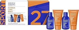 Baylis & Harding Citrus, Lime & Mint Men's Refreshing Travel Essentials Gift Set - Vegan Friendly (Pack of 1)