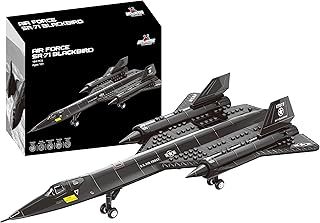 APOSTROPHE Games SR-71 Blackbird Jet Building Block Set – 184 Pcs Toys Set – Plane Toy for Kids Older Than 10 and Adults – Compatible with All Building Bricks