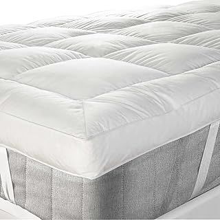 II II HOTEL QUALITY(Microlite) MICRO FIBER MATTRESS TOPPER THICK 5 CM, BOX STITCHED IN, ANTI ALLERGENIC Double(137X190cm)