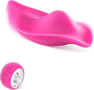Wearable Panty Vibrator Clitoral Sex Toys for Women, Remote Control Vibrators with 12 Vibrating Modes Quiet Butterfly Vibrating Adult Toys for Couple, Pink