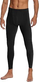 SIHOHAN Men's Thermal Trousers Long Johns, Fleece Lined Thermal Leggings Bottoms Warm Underwear Base Layer Pants for Winter Outdoor