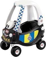 Little Tikes Patrol Police Cozy Coupe - Ride-On Buggy Toy for Toddlers - With Working Door, Removable Floor & Horn - Encourages Creative Play - For Ages 18 Months to 5 Years