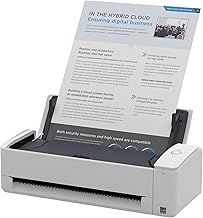 ScanSnap iX1300 Automatic Document Scanner - White - Business Card to A4, Duplex, USB 3.2 and WiFi