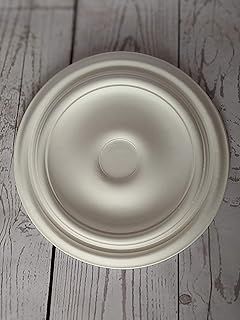 Plaster Ceiling Rose Small Plain 10 inch 260 mm