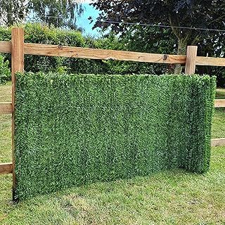 Artificial Conifer Hedge Plastic Privacy Screening Garden Fence 1m High x 3m Long (3ft 3" x 9ft 10")