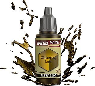 The Army Painter Speedpaint Glittering Loot 2.0, Single Acrylic Paint 18ml One-coat Painting Soloution For Fantasy Tabletop Miniatures Like Warhammer 40k and Dungeons And Dragons Figures