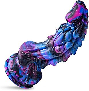 8.6 Inch Realistic Dildo, Big Anal Dildo, Thick Powerful Suction Cup, Hands-Free Play, XL Monster Silicone Anal Plug, Prostate Massager, Vagina-Anal Play for Women, Dragon Sex Toys for Adult