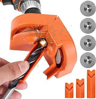 Multipurpose Drill Bit Sharpener & Grinder - Electric Drill Sharpening Tool for Lithium & AC Drills