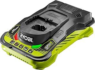 Ryobi RC18150 18V ONE+ Cordless 5.0A Battery Charger, Hyper Green/Grey