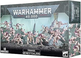 Games Workshop - Warhammer 40,000 - Tyranids: Genestealers (2023), Black