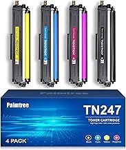 Brother TN-243CMYK Toner for Brother MFC L3750CDW, TN247, TN243, DCP-L3550CDW, MFC-L3770CDW, HL-L3210CW, HL-L3230CDW, MFC-L3730CW (Black, Cyan, Yellow, Magenta)