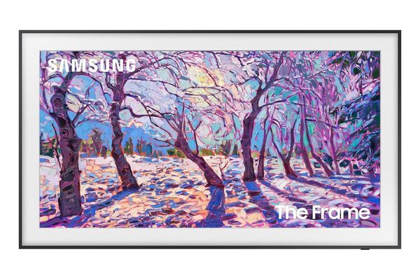 Samsung 32-Inch Class QLED The Frame LS03C Series, Quantum HDR, Art Mode, Anti-Reflection Matte Display, Slim Fit Wall Mount Included, Smart TV w/Alexa Built-in (QN32LS03CB)