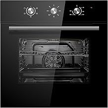 Cookology COF600BK 60cm Black Built-in Single Electric Fan Forced Oven & timer
