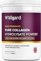 Collagen Powder, Gold Standard Bovine Collagen Peptides Powder by Wellgard - High Levels of The 8 Essential Amino Acids, Collagen Supplements, Halal & Kosher, Made in UK
