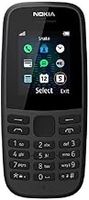 Nokia 105 (4th Edition) all carriers 1.77 Inch UK SIM Free Feature Phone (Single SIM) – Black