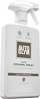 Autoglym Rapid Ceramic Spray Ultra Hydrophobic, 500ml - Tropical Scented Ceramic Coating Car Spray Wax For Superior Paintwork Protection