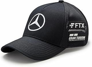 Mercedes AMG Petronas Formula One Team - Official Formula 1 Merchandise - Lewis Hamilton 2022 Team Trucker Cap