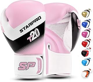 Starpro Boxing Gloves for Strong Punches & Fast KOs - Women & Men's Boxing Gloves, 10oz & 12oz Sizes